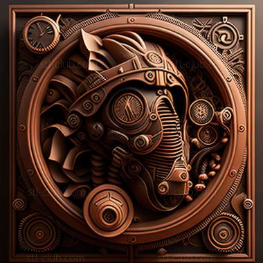 3D model steam punk (STL)